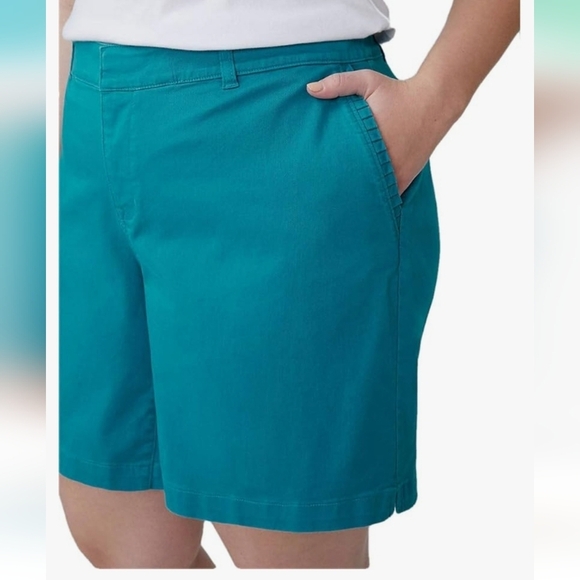 Lane Bryant Pants - Tahitian Tide Girlfriend Shorts